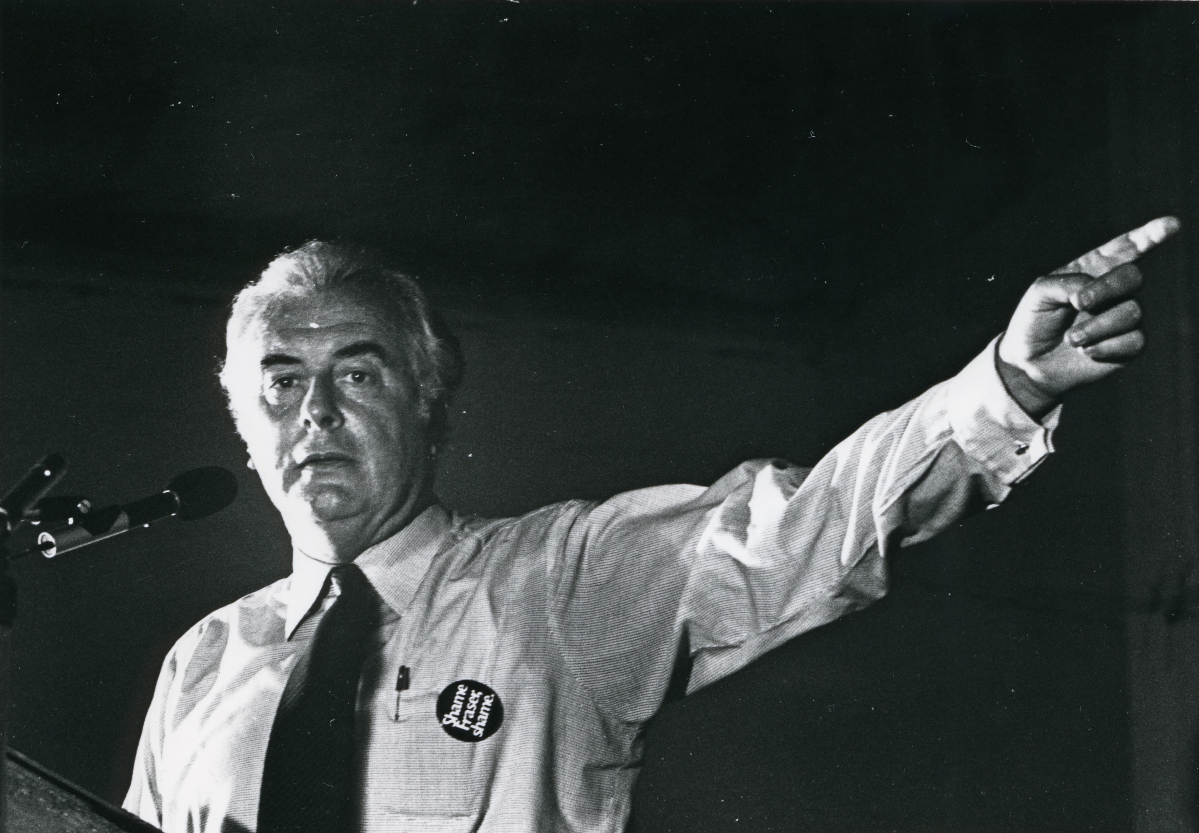 Library & Archives NT. (1975). Gough Whitlam. Northern Territory Government Photographer Collection, PH0091/0070